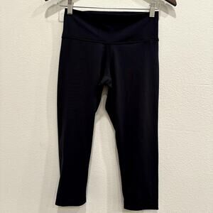 Adidas Women's Size Small Black Leggings Athletic Performance Gym Fitness